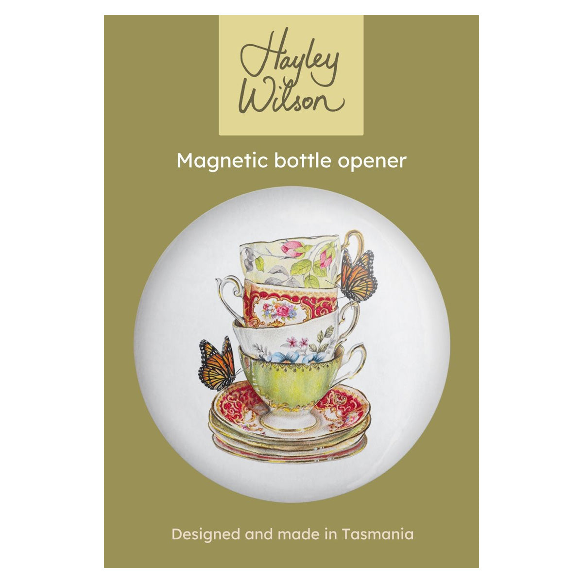 Anyone for tea? - Magnetic bottle opener