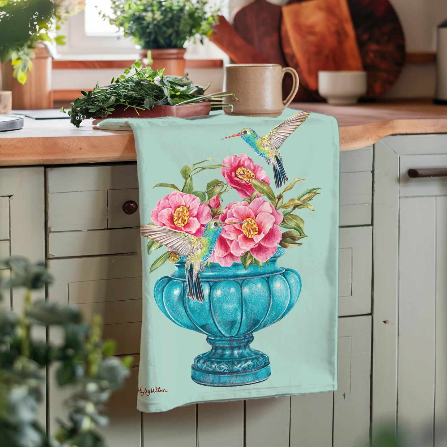 Bloom and Brilliance - Tea towel