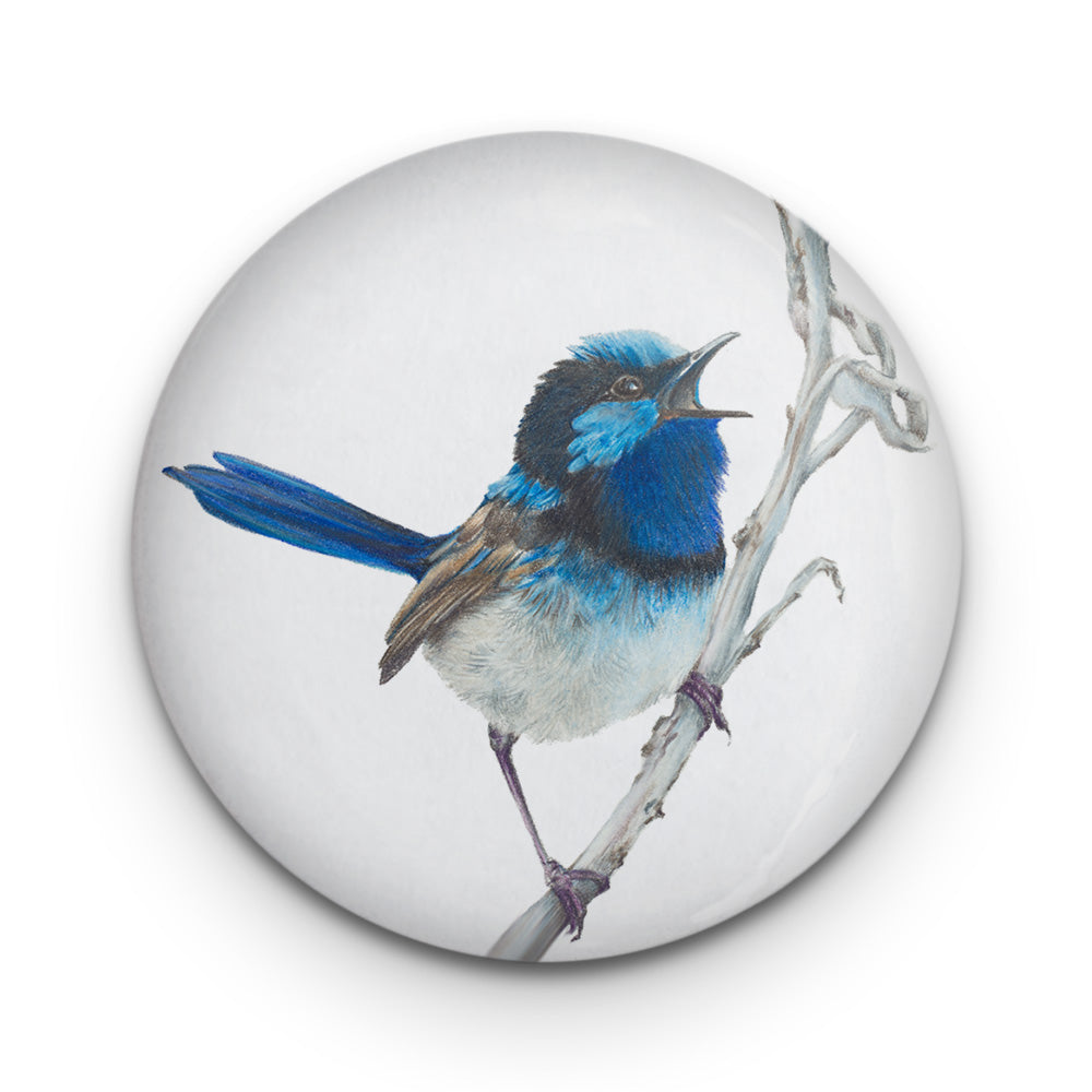 Blue Wren Badge