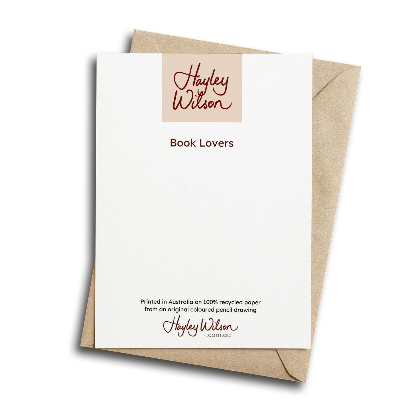 Book Lovers - Greeting Card