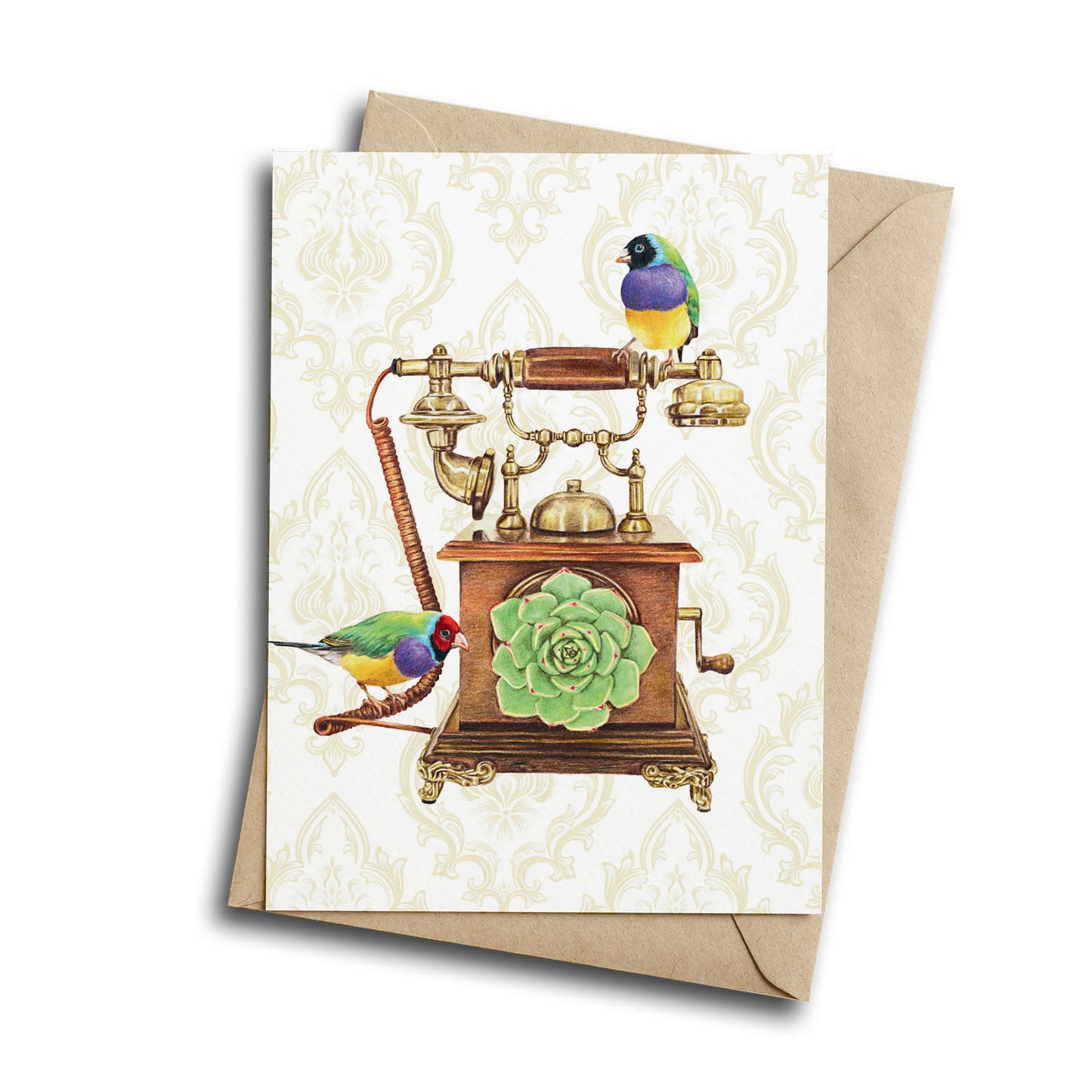 Curious Connections - Greeting Card