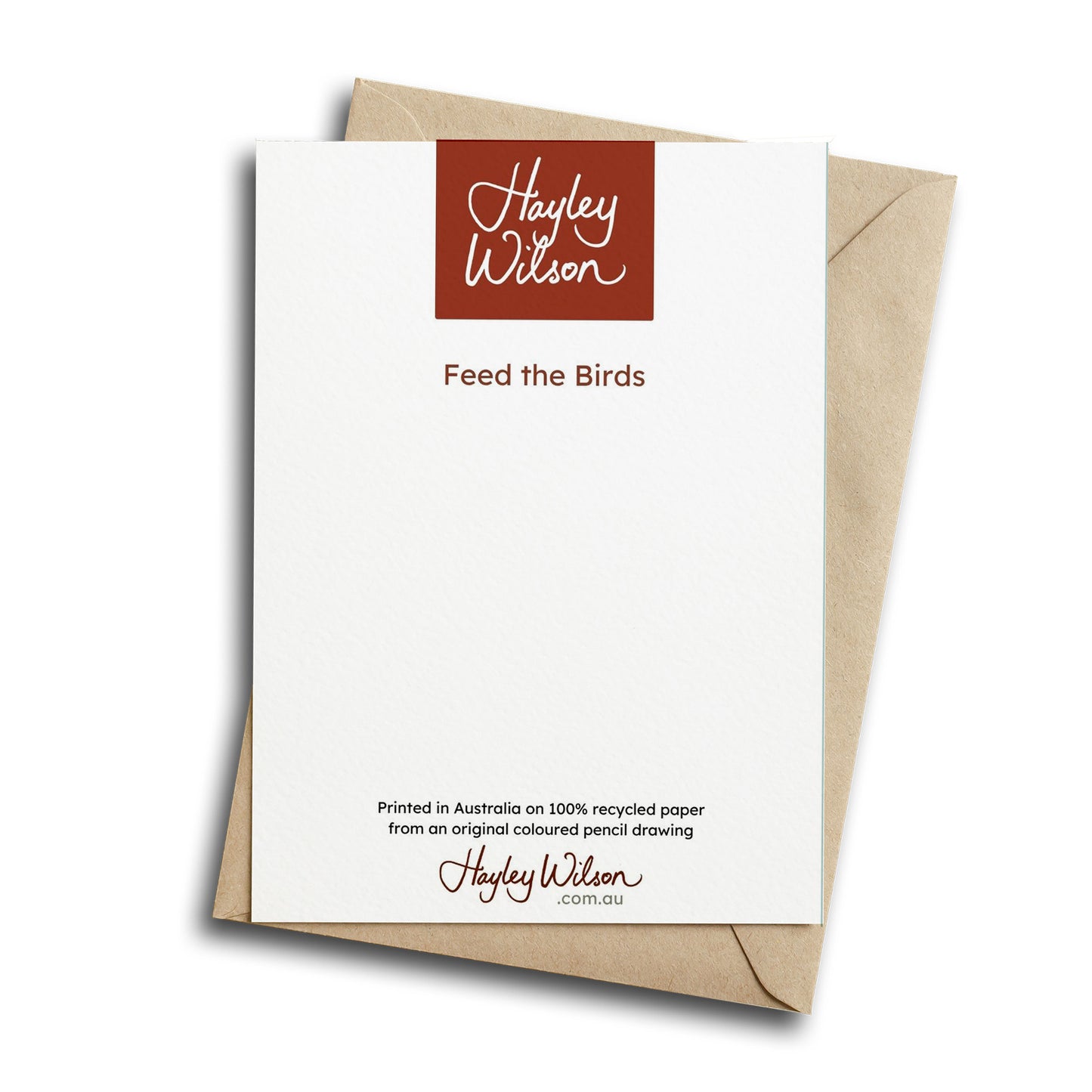 Feed the Birds - Greeting Card