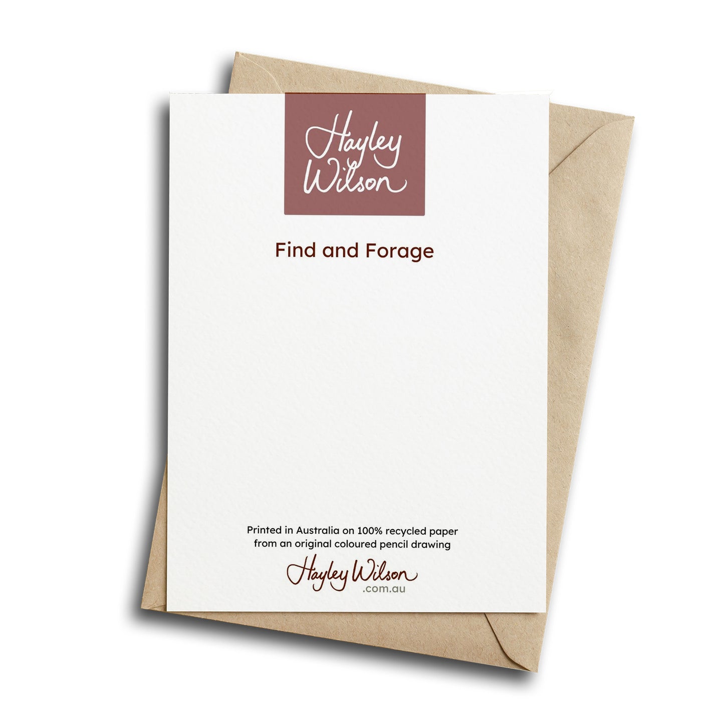 Find and Forage - Greeting Card