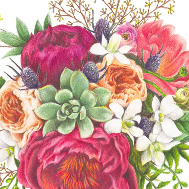 Floral Frenzy - Fine Art Print