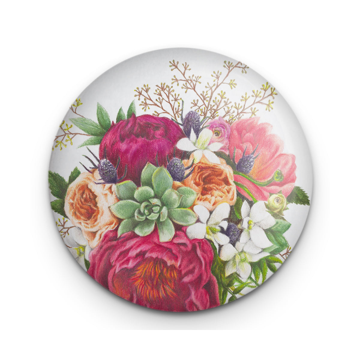Floral Frenzy - Badge