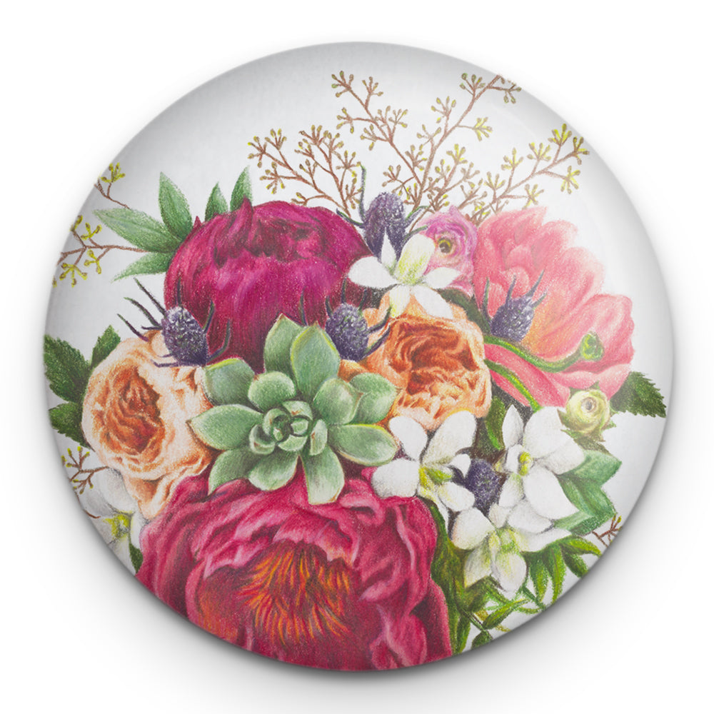 Floral Frenzy Magnet