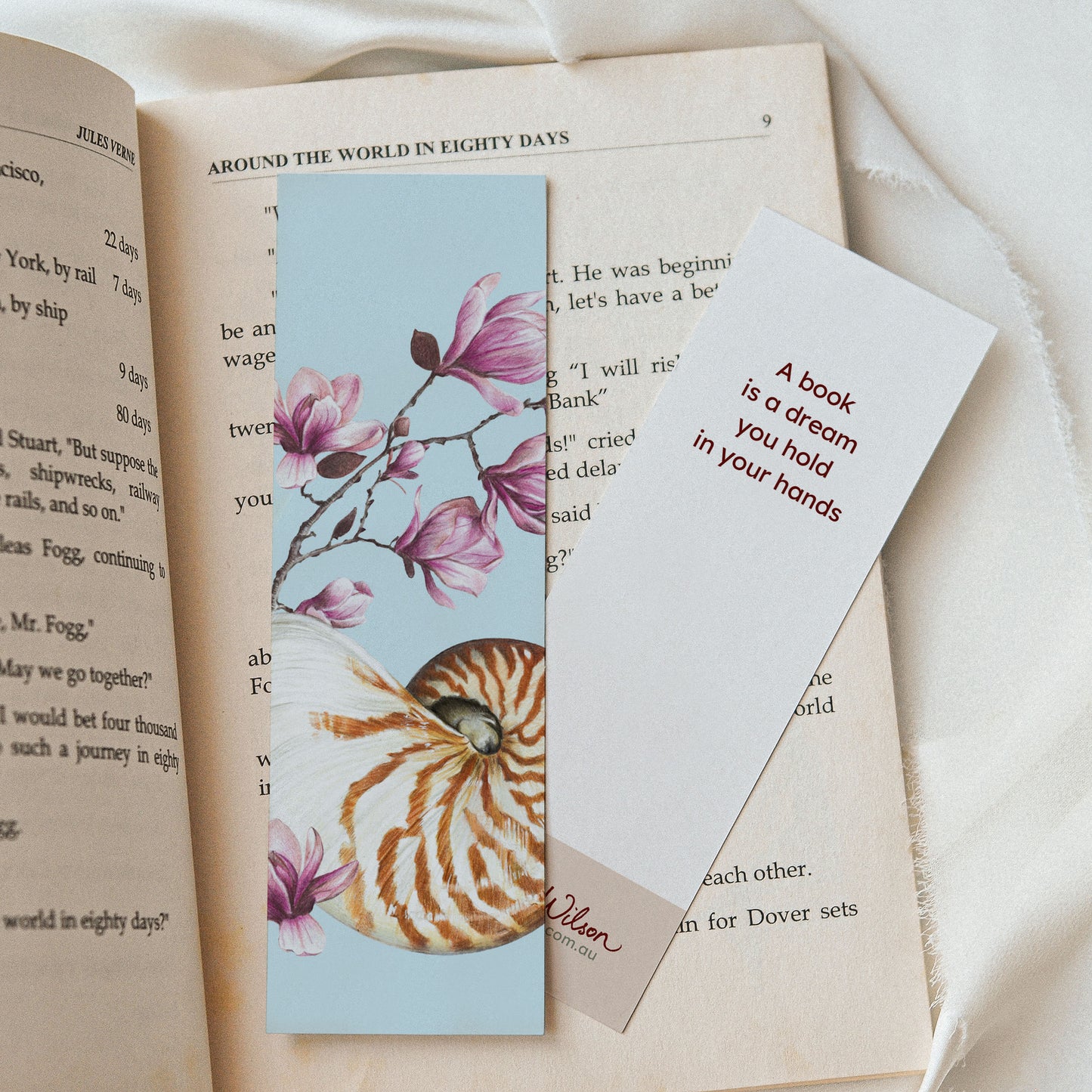 Flowering Nautilus - Bookmark