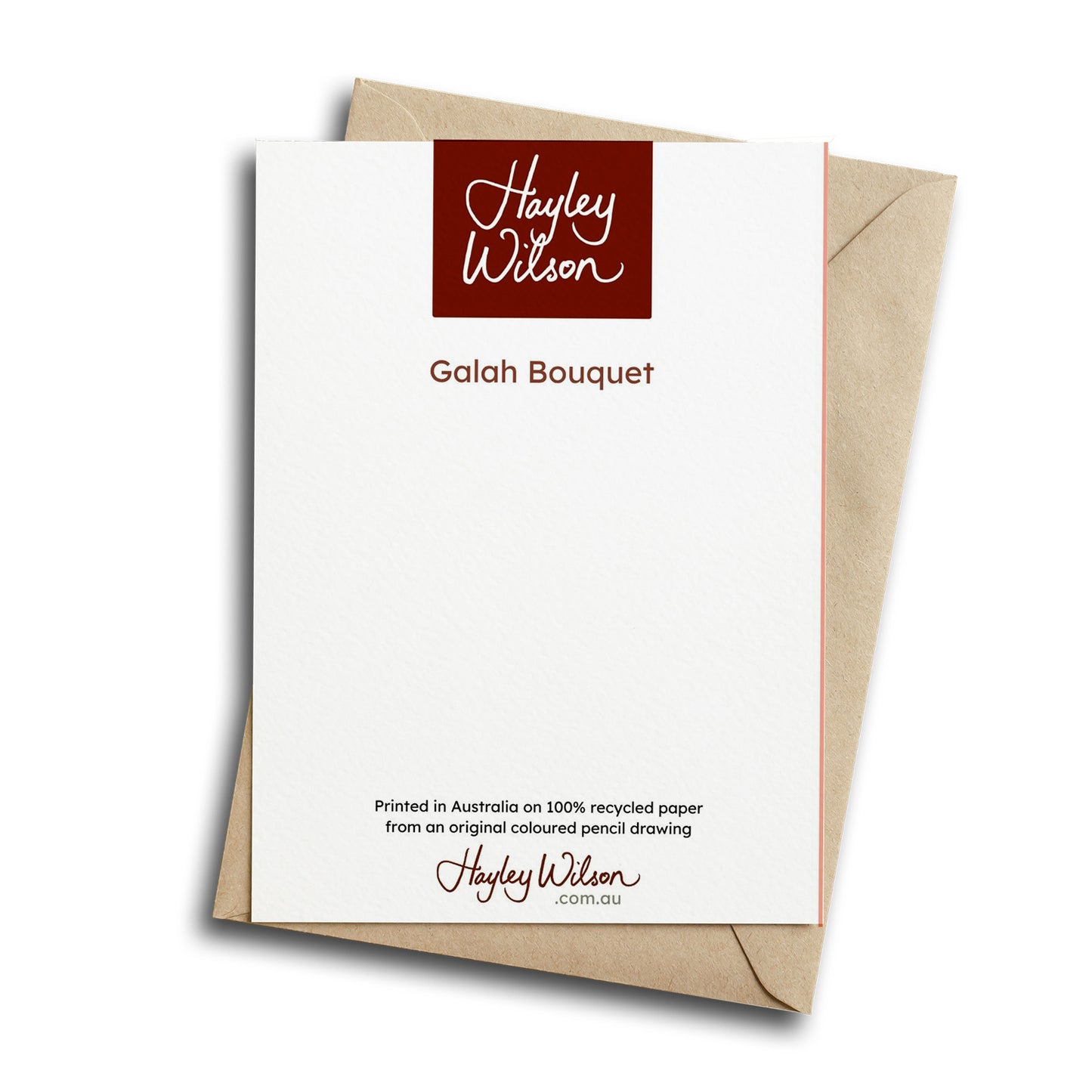 Galah Bouquet - Greeting Card