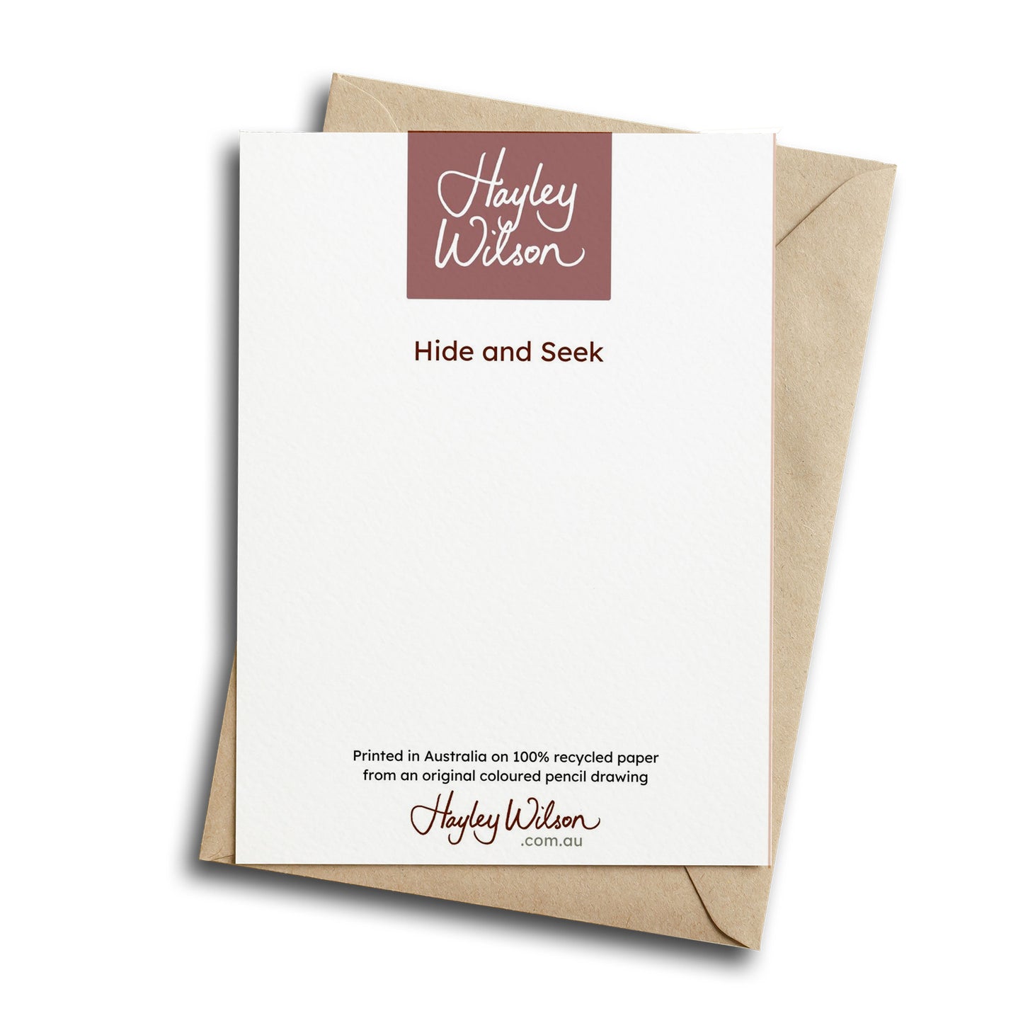 Hide and Seek - Greeting Card