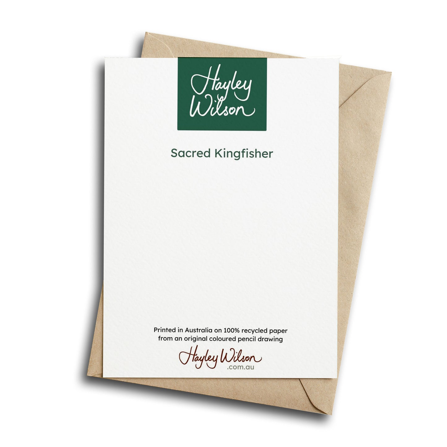 Kingfisher Greeting Card