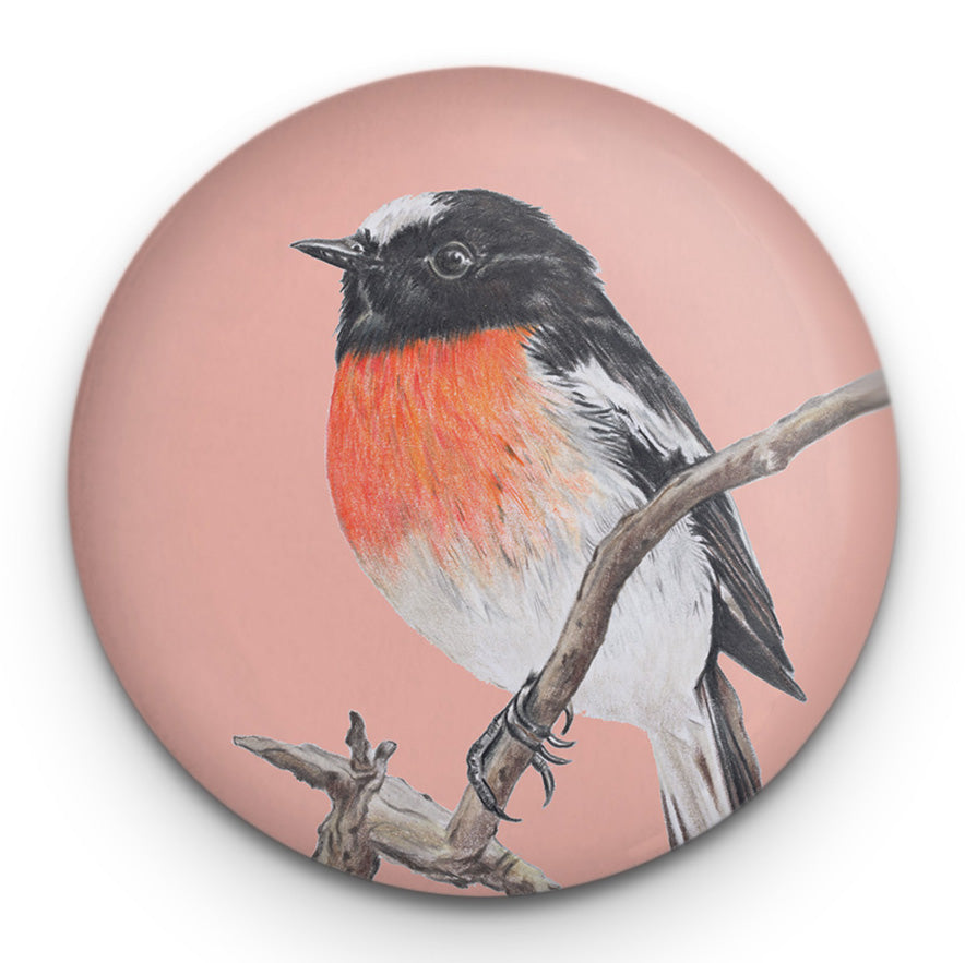 Scarlet Robin Magnet