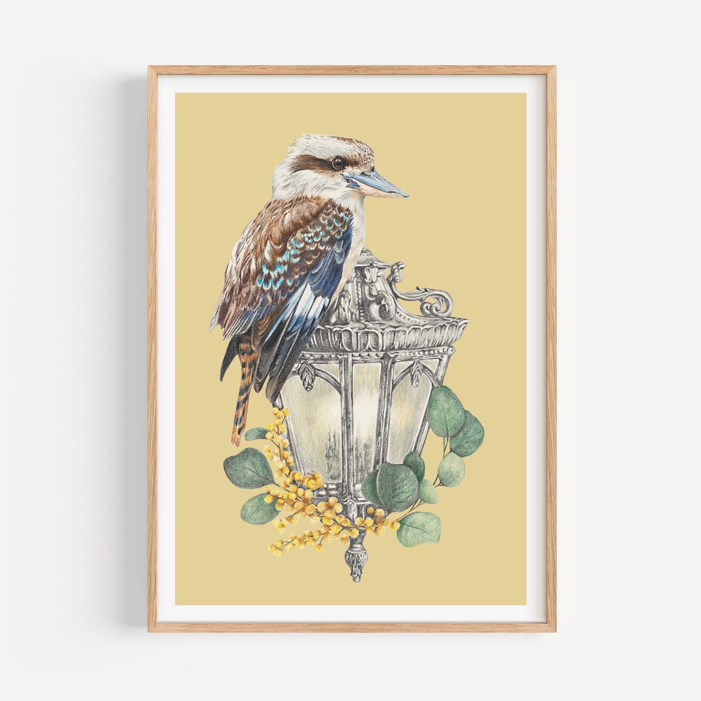 The Glowkeeper/yellow Fine Art Print
