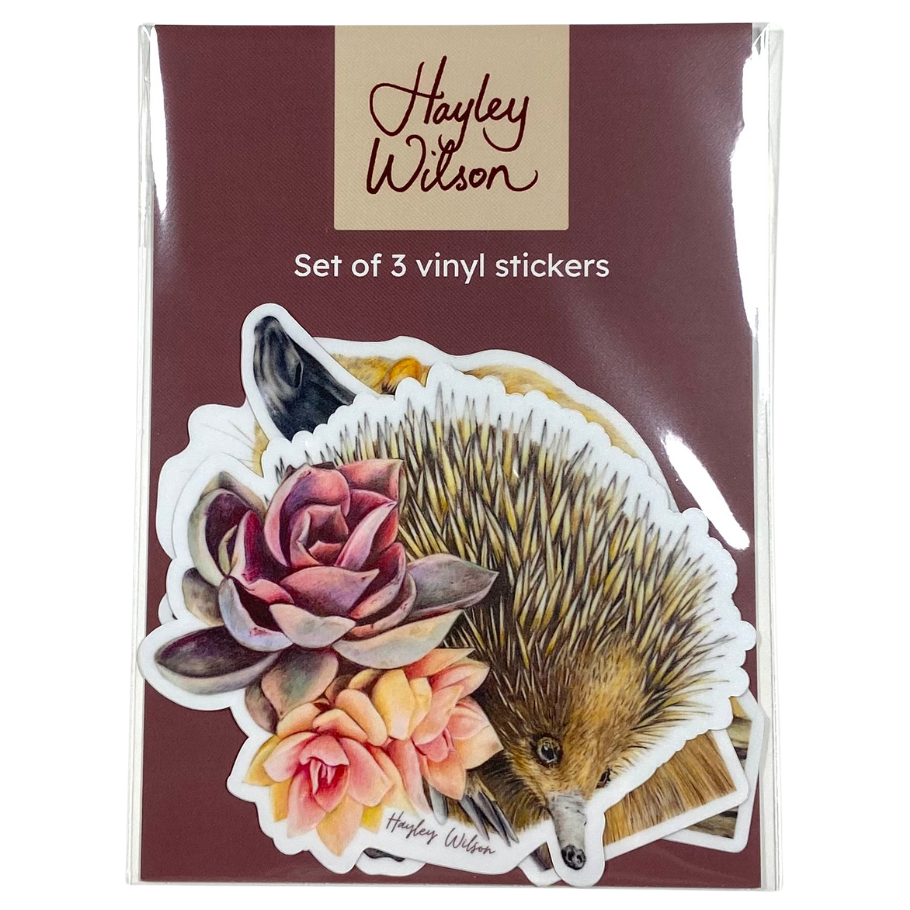 Wildlife 1 - Set of 3 stickers