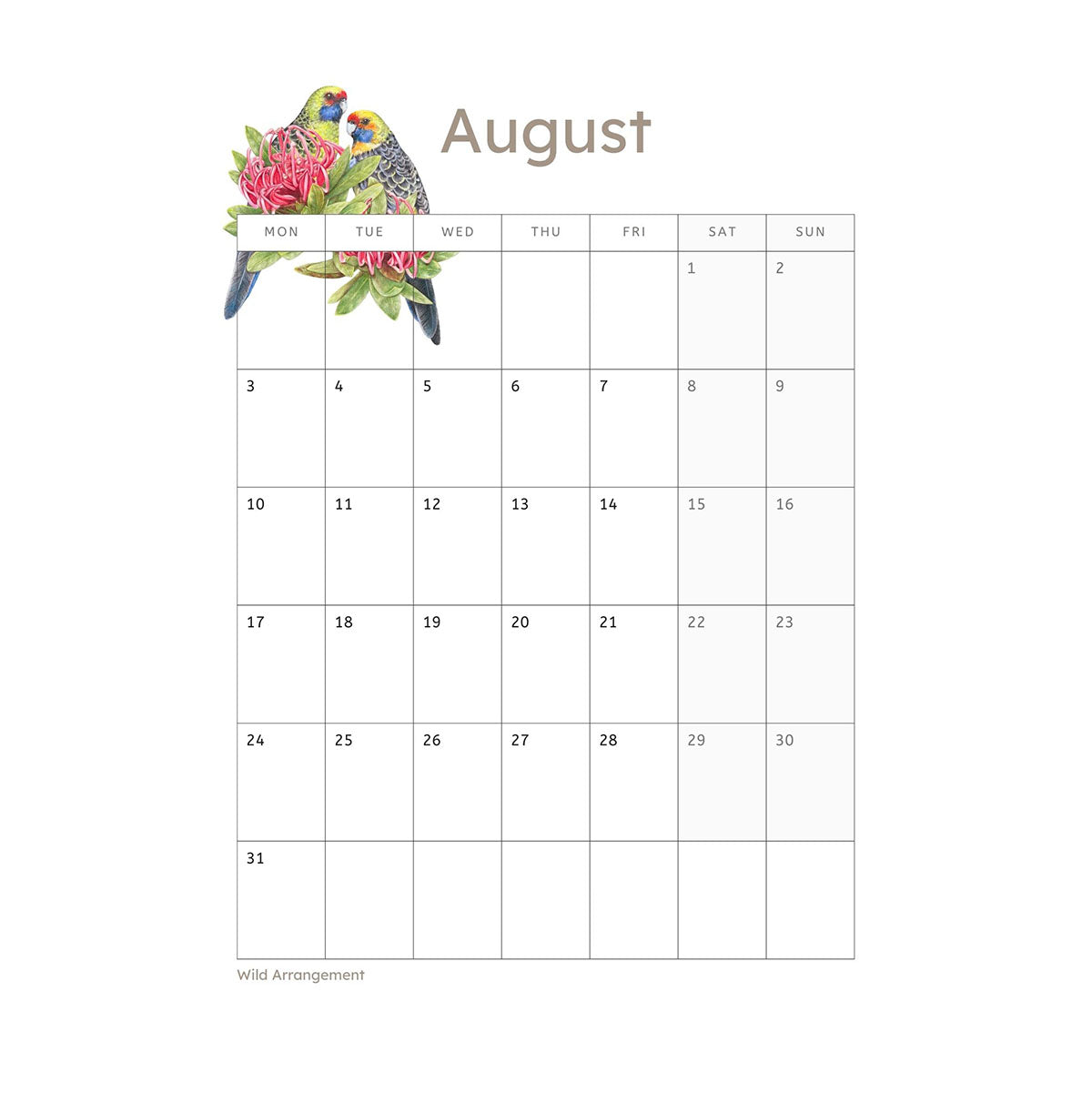 2026 Calendar PRE-ORDER
