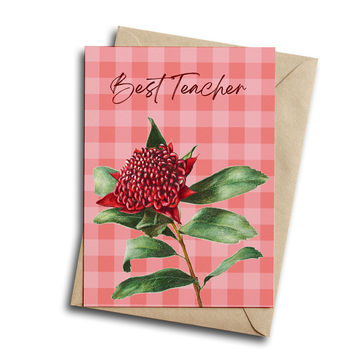 Best Teacher - Greeting Card