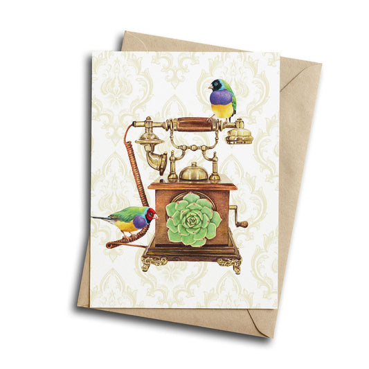Curious Connections - Greeting Card