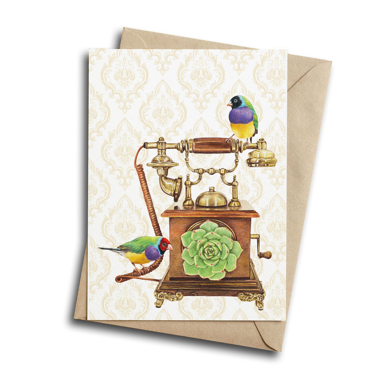 Curious Connections - Greeting Card