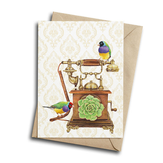 Curious Connections - Greeting Card