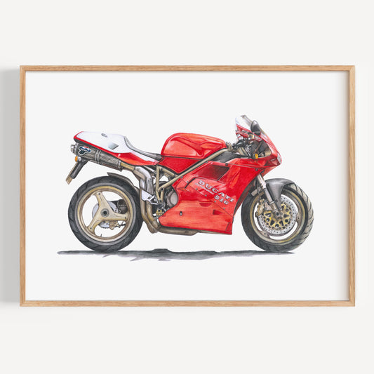 Ducati 916 - Fine Art Print