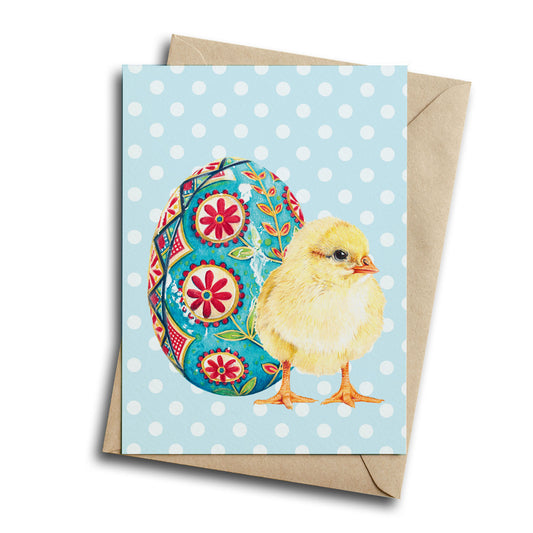 Easter Chick - Greeting Card