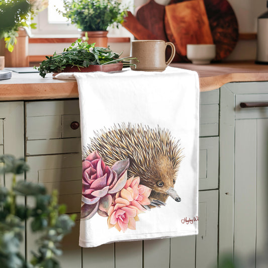 Short-Beaked Echidna Tea Towel