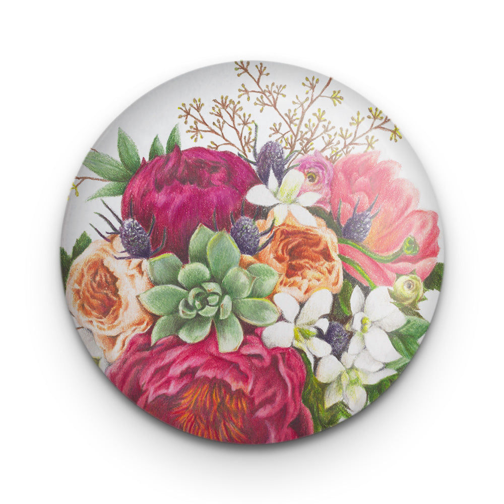 Floral Frenzy - Badge