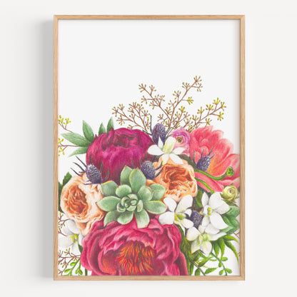 Floral Frenzy - Fine Art Print