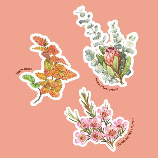 Floral Sticker Set