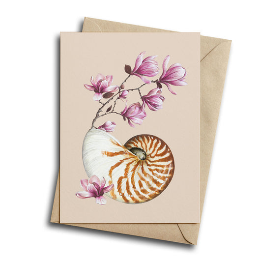 Flowering Nautilus - Greeting Card