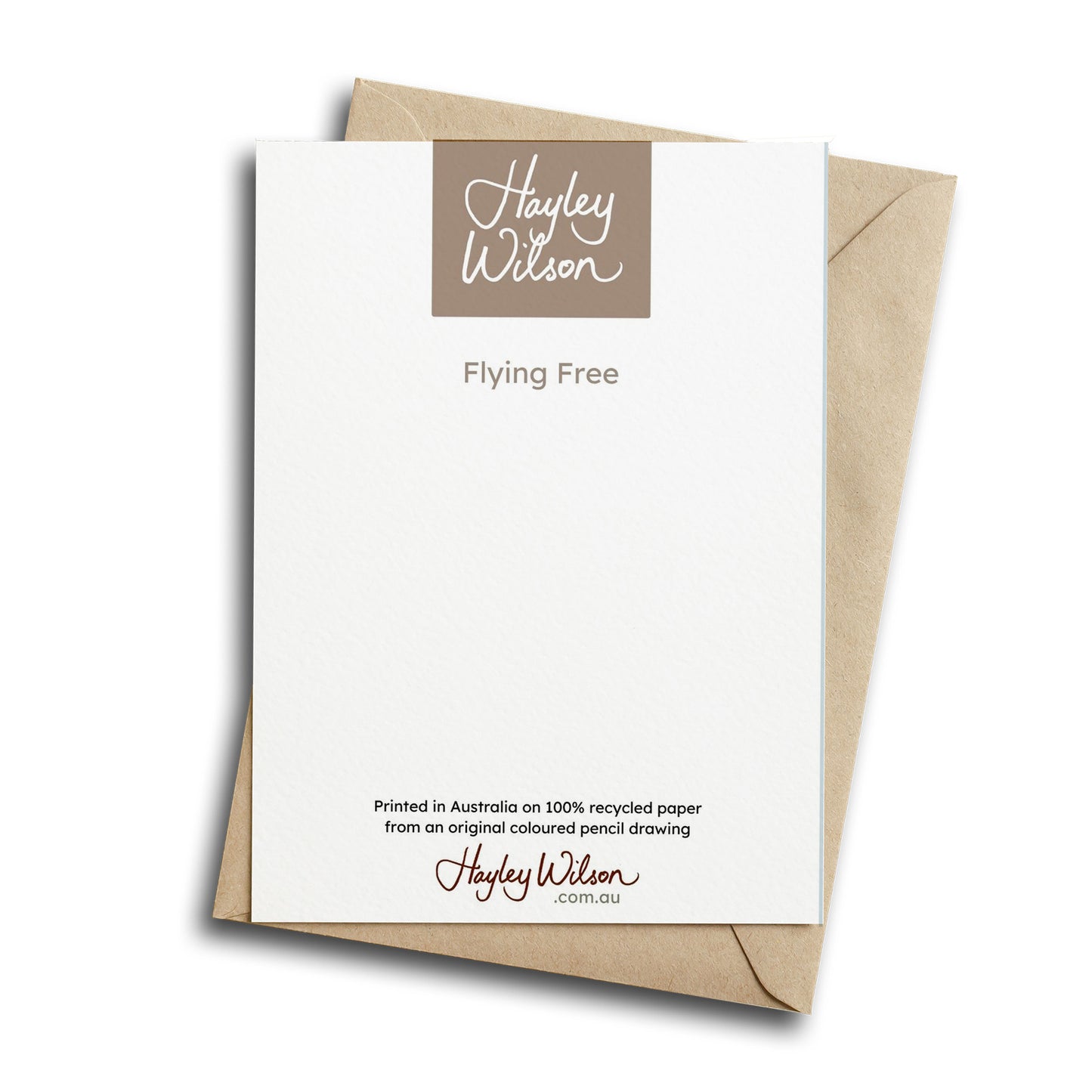 Flying Free - Greeting Card