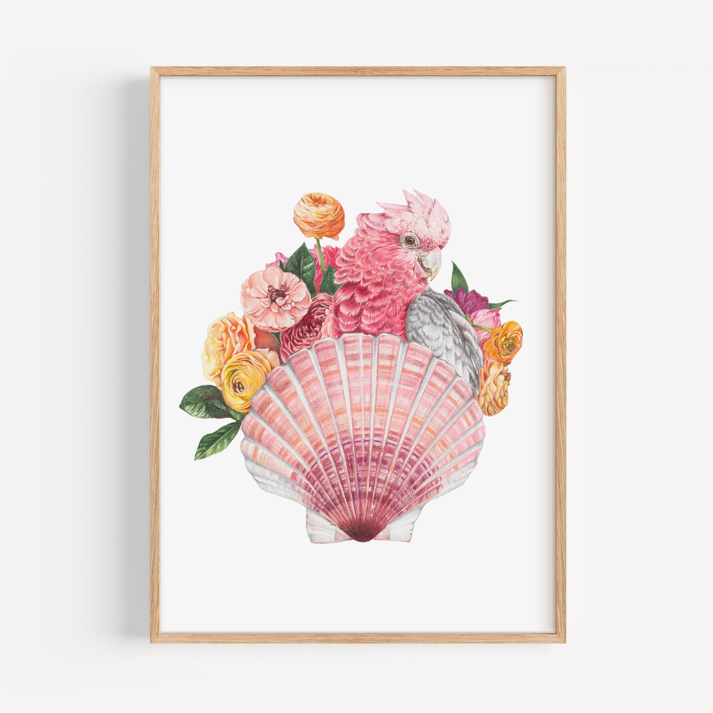 Galah Bouquet Fine Art Print