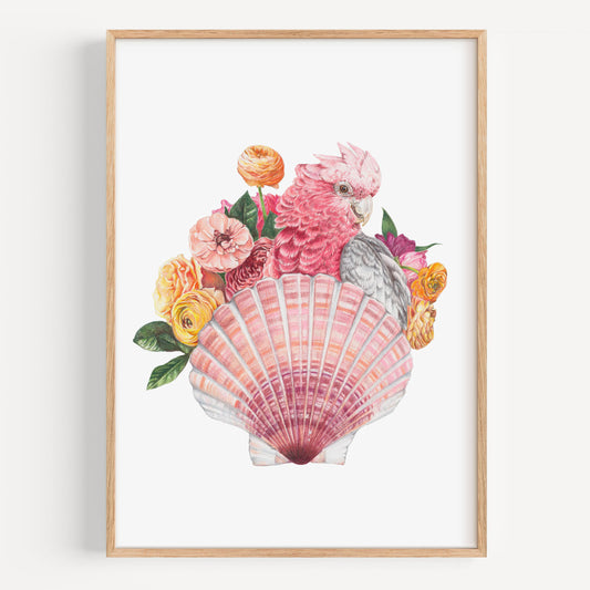 Galah Bouquet - Fine Art Print