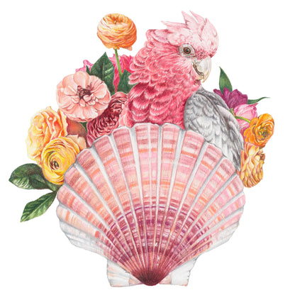 Galah Bouquet Fine Art Print