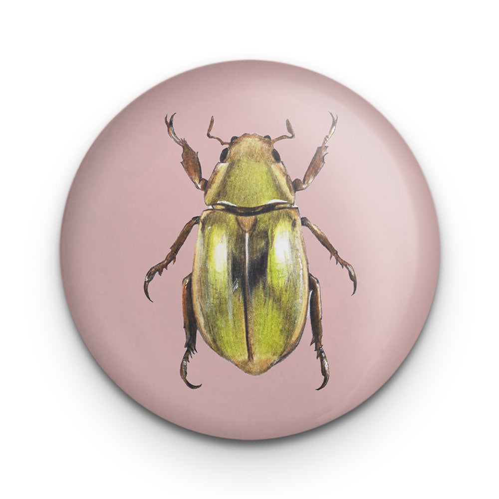 Golden Scarab Beetle - Badge