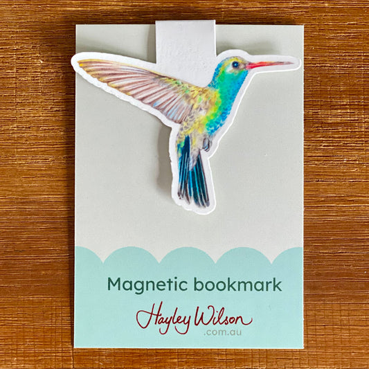 Hummingbird - Magnetic Bookmark