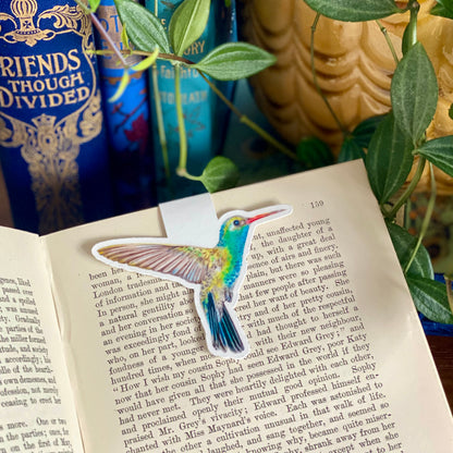 Hummingbird - Magnetic Bookmark
