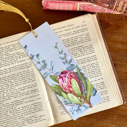 Protea & Eucalyptus - Bookmark