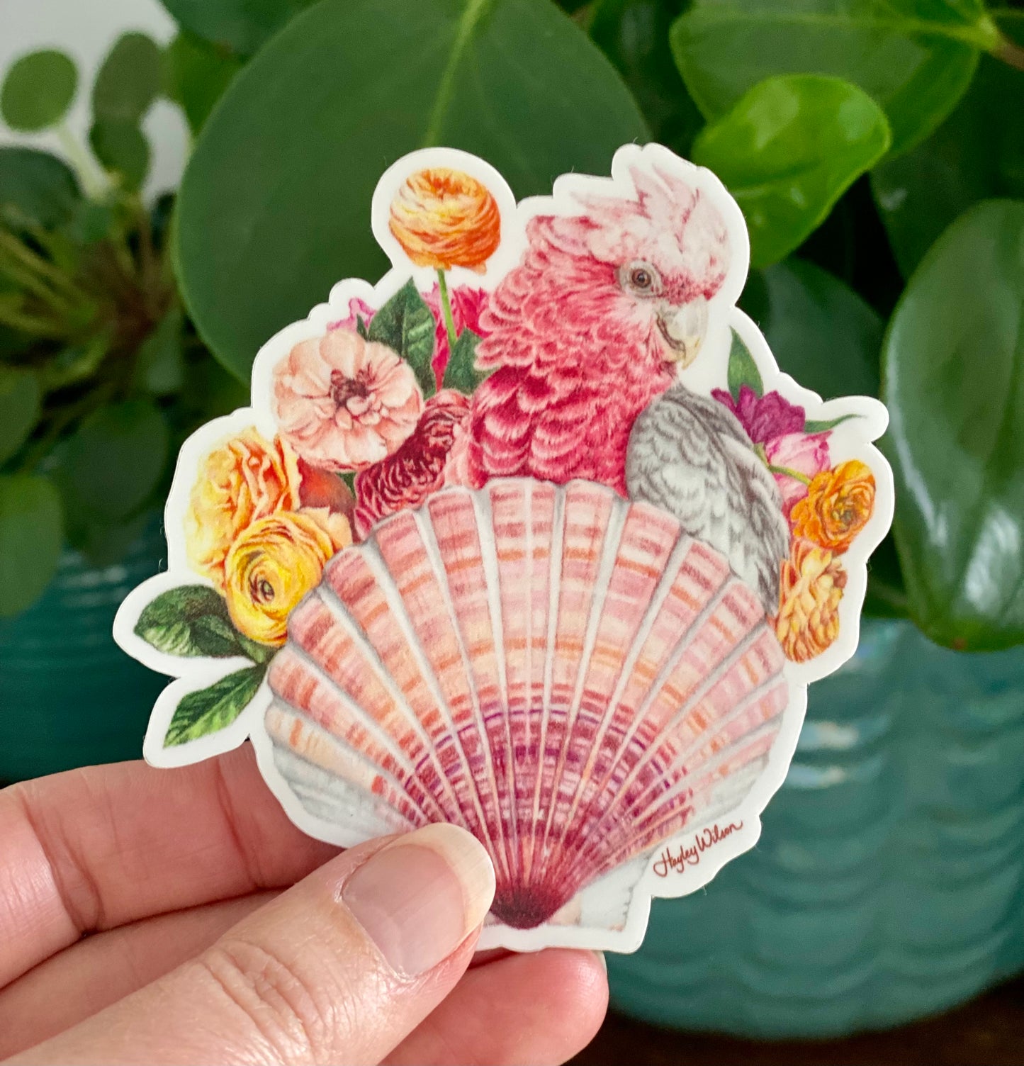Galah Bouquet - Sticker