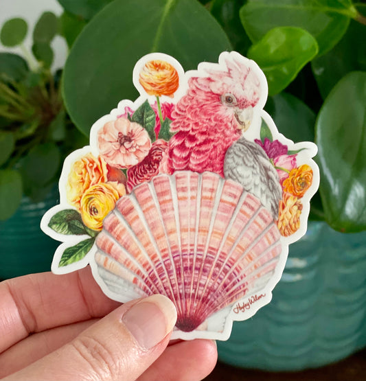 Galah Bouquet - Sticker