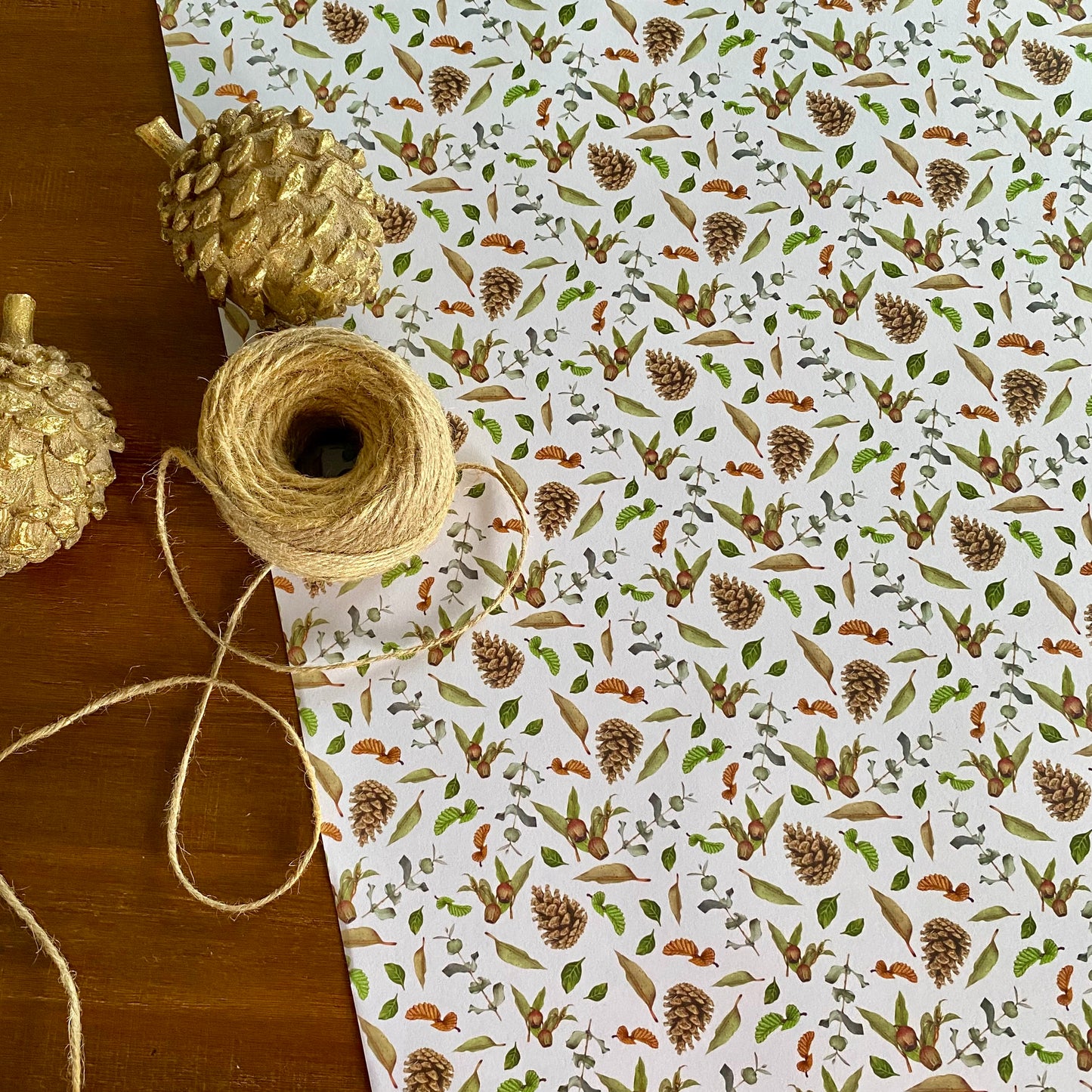 Pinecone Medley - Wrapping Paper