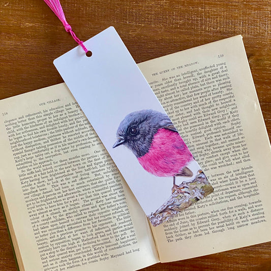 Pink Robin - Bookmark