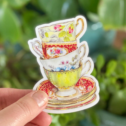 Anyone for tea? - Sticker