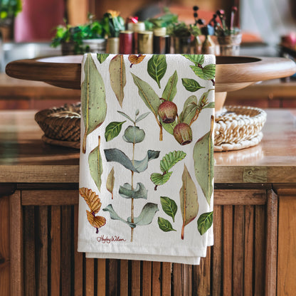 Leaves - Tea towel