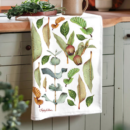 Leaves - Tea towel