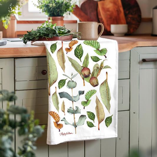 Leaves - Tea towel