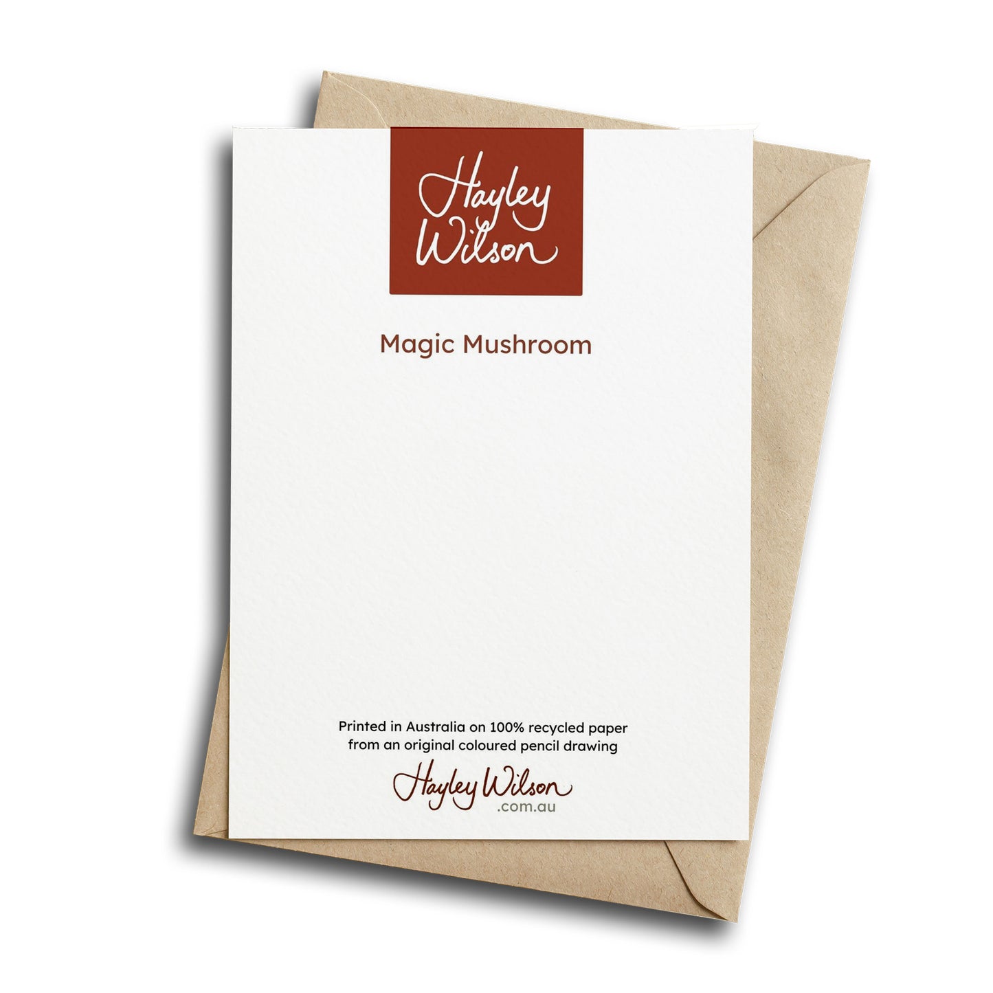 Magic Mushroom - Greeting Card