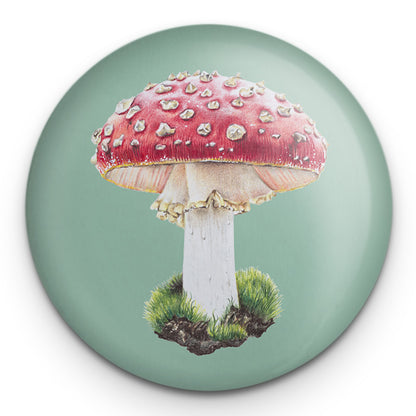 Magic Mushroom/green - Magnetic bottle opener