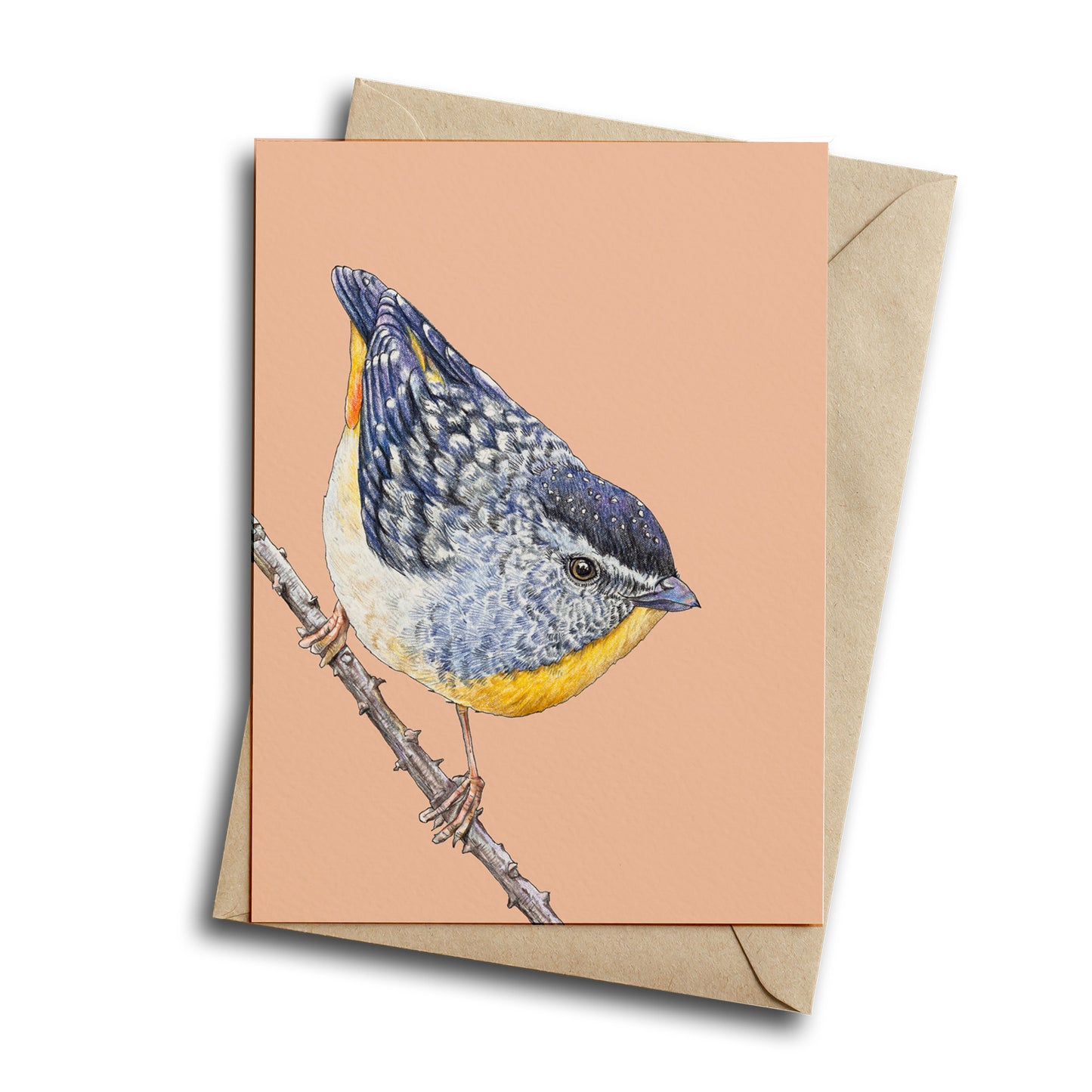 Spotted Pardalotte - Greeting Card