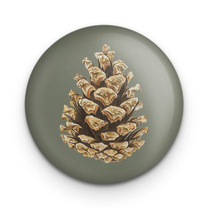 Pinecone/green - Badge