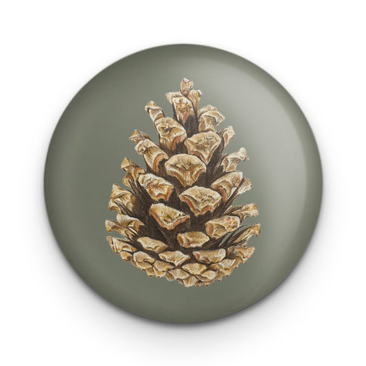 Pinecone/green - Badge